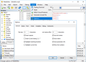 Reset MetaTrader 5 Window 1