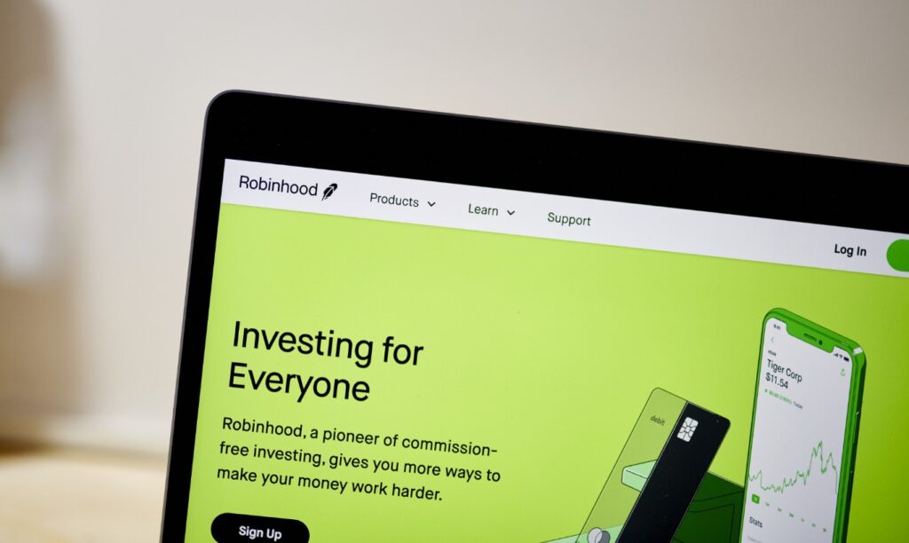 Open the Robinhood app